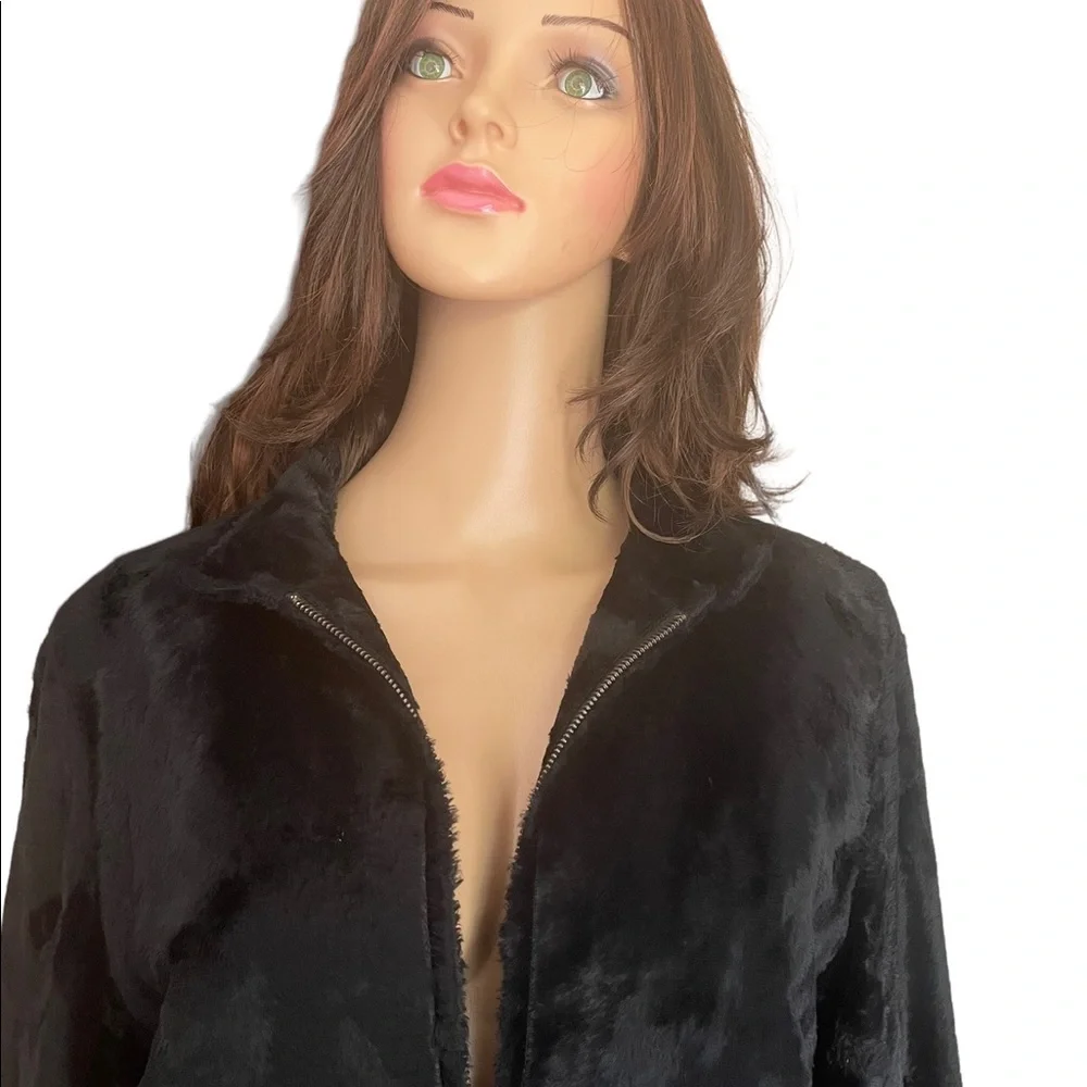 Vintage Barsoto Mario black jacket/coat size 46‎